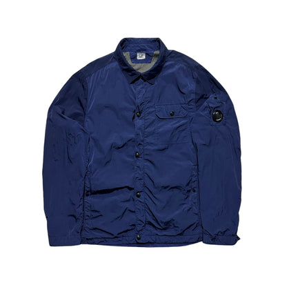 CP Company Chrome Nylon Zip Up Overshirt