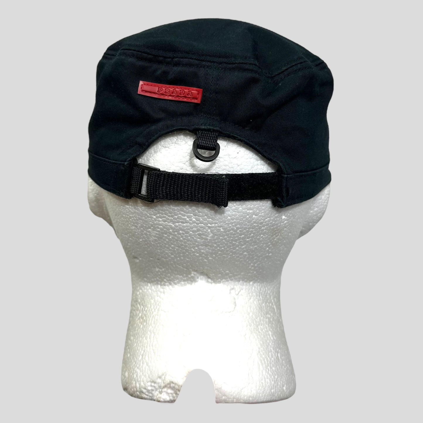 Prada Sport 00’s Pillbox Peaked Cap - M-XL