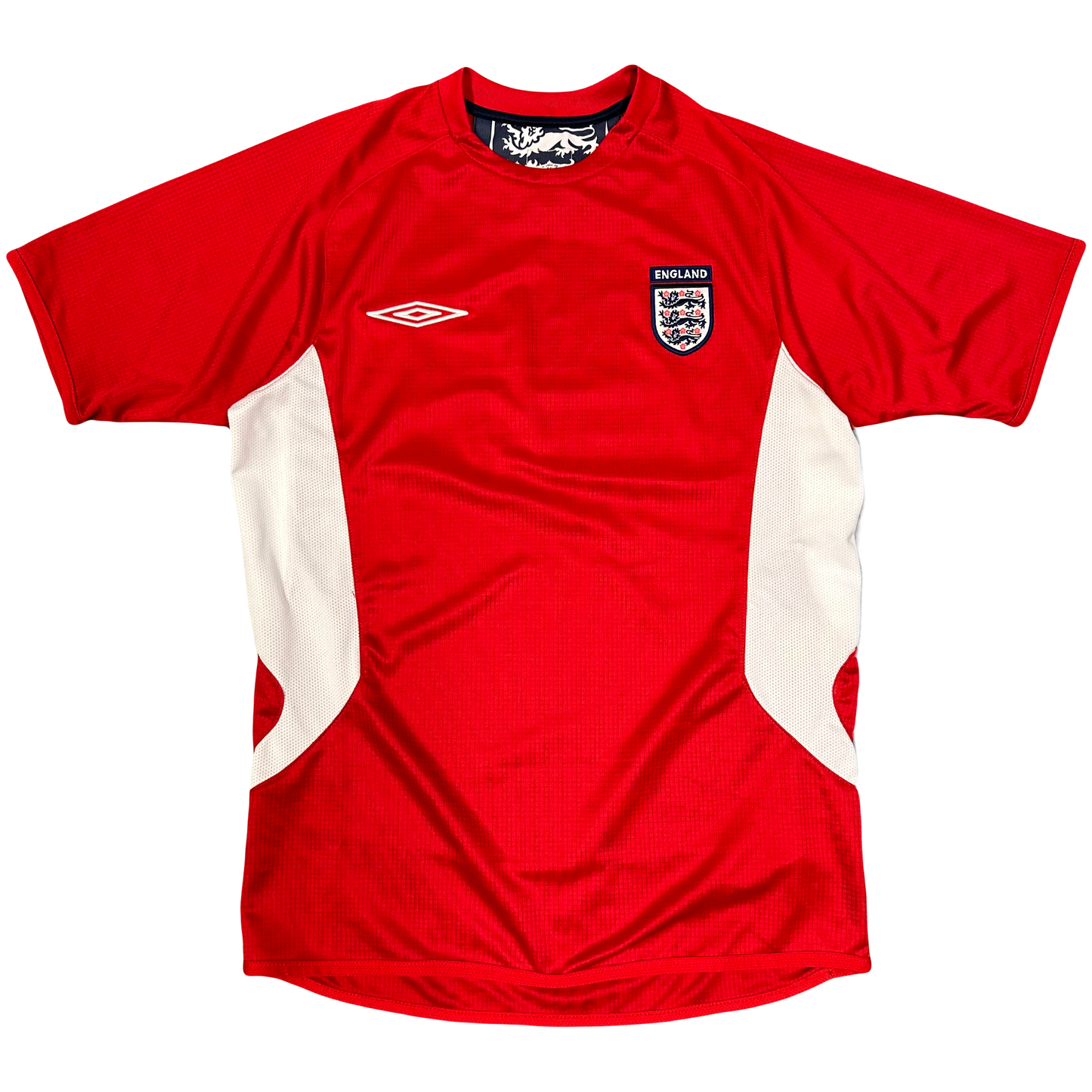 Umbro England 2006/07 Training Shirt In Red ( S )