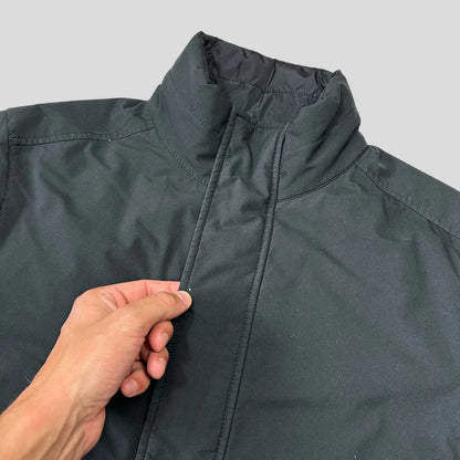 Prada Sport 2008 Goretex Reversible Black Logo Nylon Down Puffer Jacket - IT50 (M)