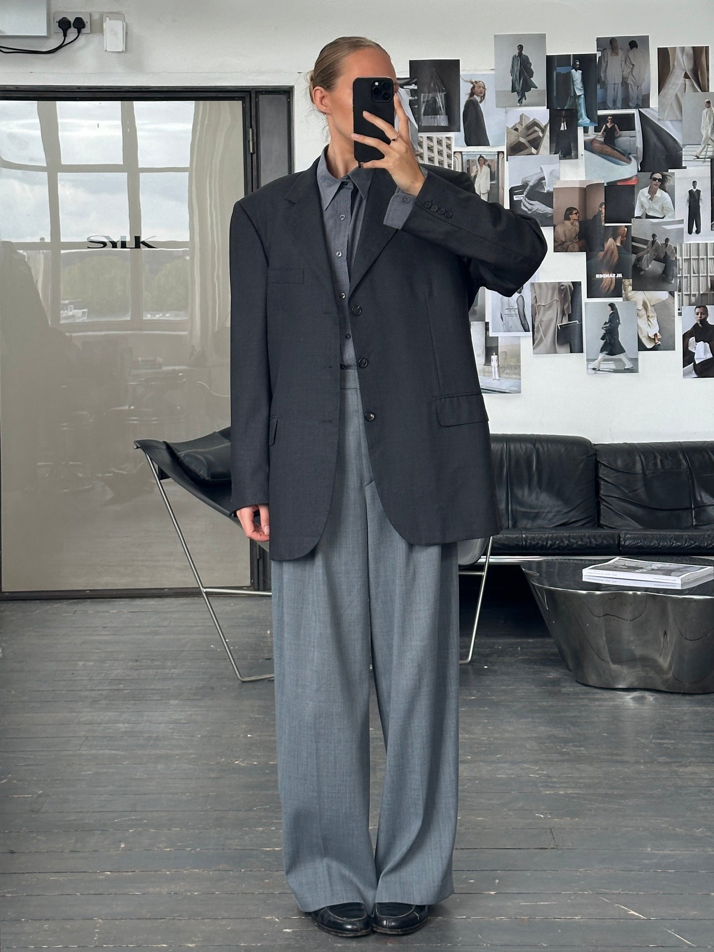 Hartwood x Loro Piana 1990s Pure Tasmanian Wool Single Breasted Blazer - 46R/XL