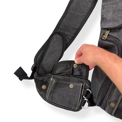 2000's Saint Eagle Multipocket Sling Bag | Default Title, Red