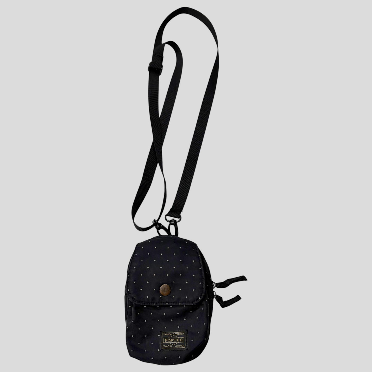 Porter Yoshida 00’s Polka Dot Mini Crossbody Camera Bag | O/S, Red