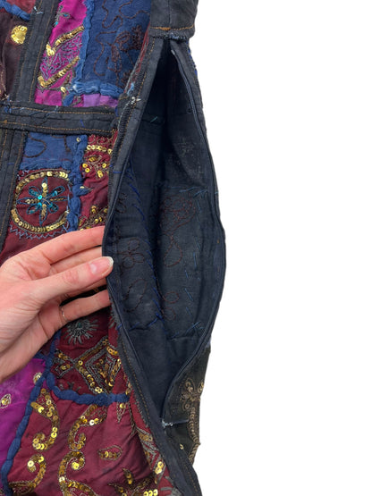 Jean Paul Gaultier S/S 1999 sequin patchwork dress