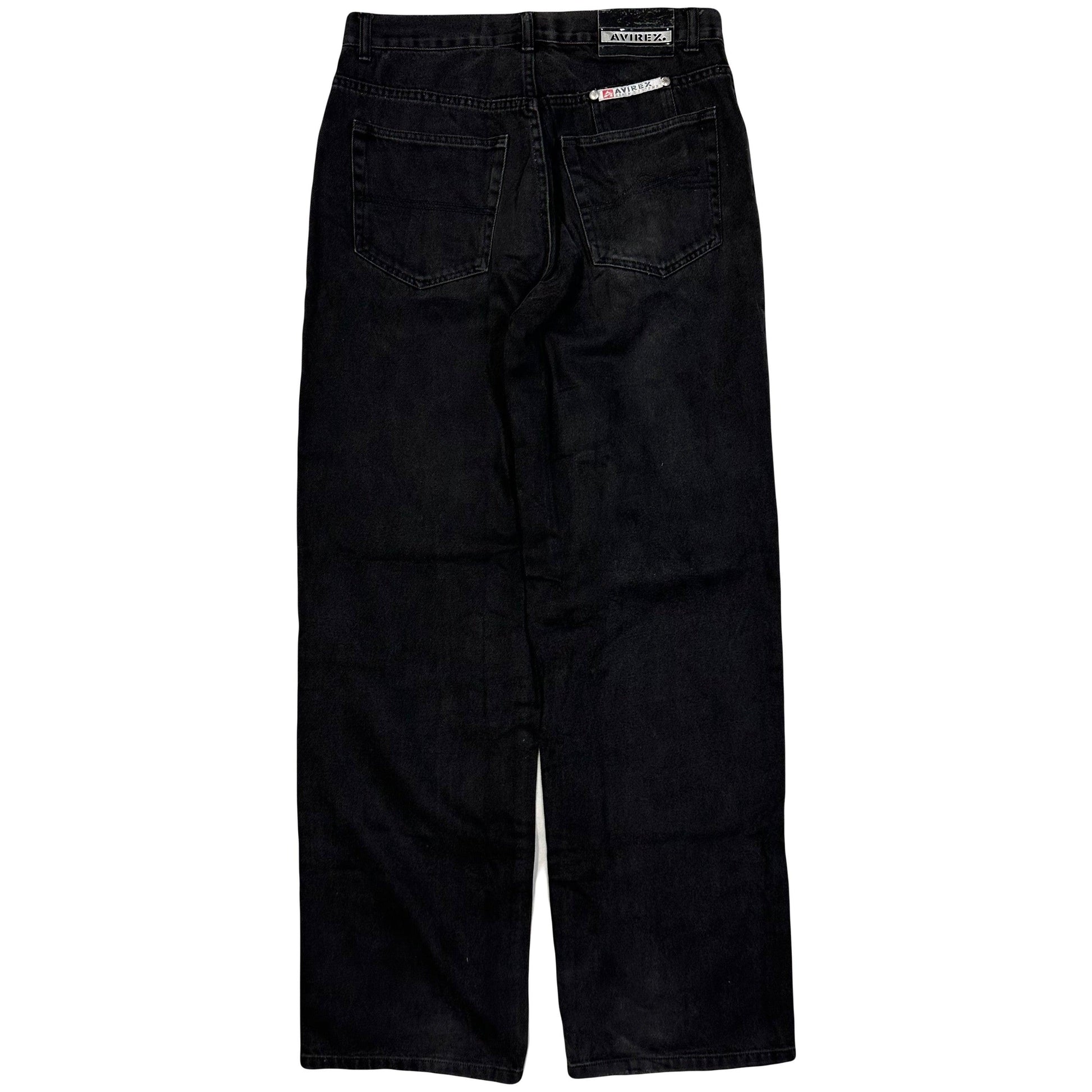 Avirex Jeans In Black ( W32 ) - Known Source