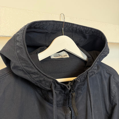 Stone Island Supima Cotton Twill Jacket (L) | Large, Blue