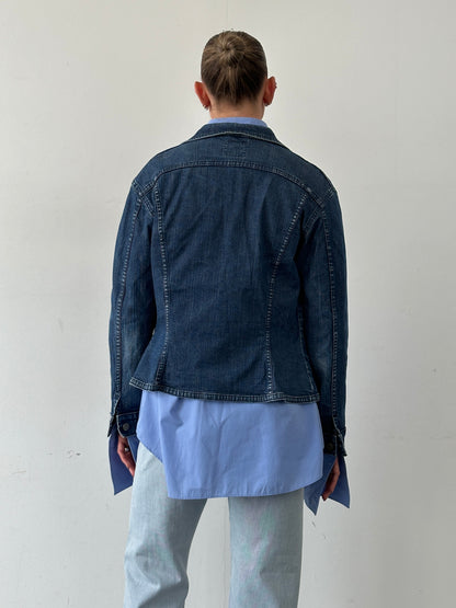 Lee Cotton Fitted Denim Jacket - M