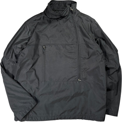 Tommy Hilfiger 00’s Asymmetrical Zip Fleece Lined Jacket S | Small, Black