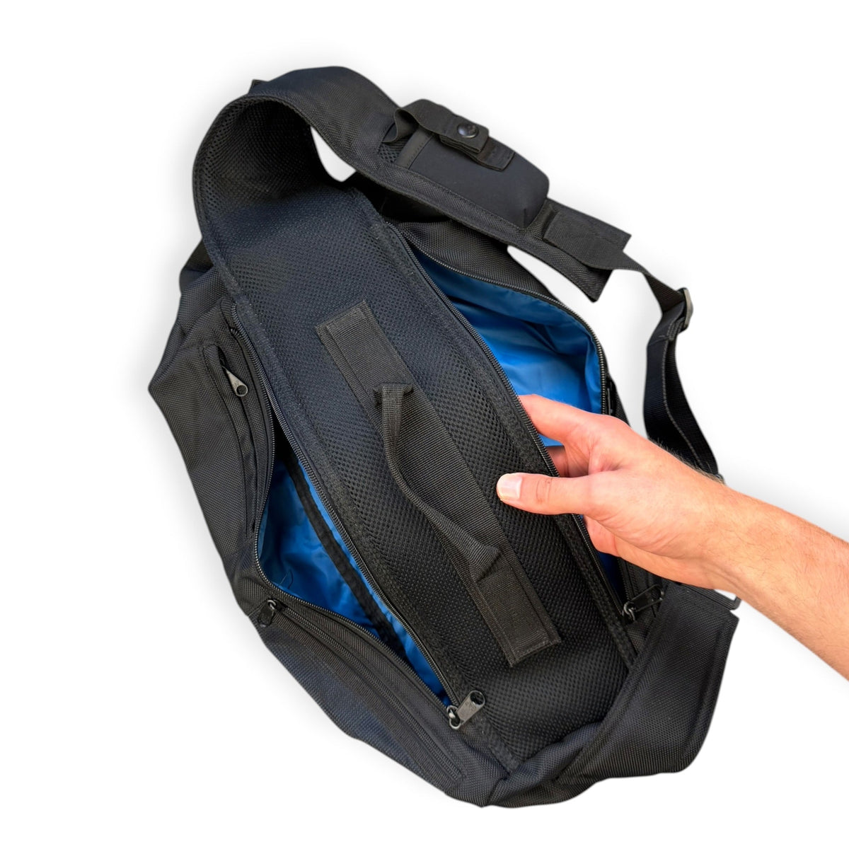 2005 GAP Cargo Pocket Sling Bag | O/S, Black