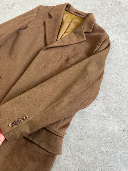 Vintage 1980s Italian Pure Cashmere Coat - S/M