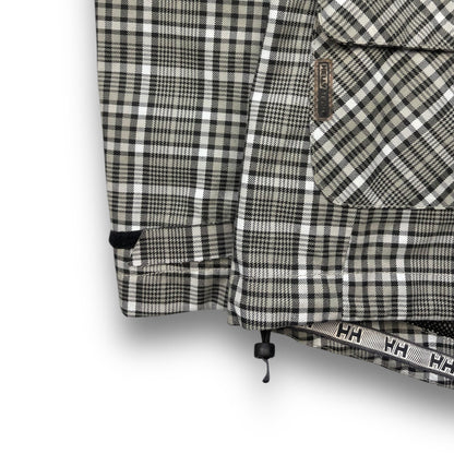 Helly Hansen Plaid Tech Jacket (XS) | Default Title, Black, White, Beige