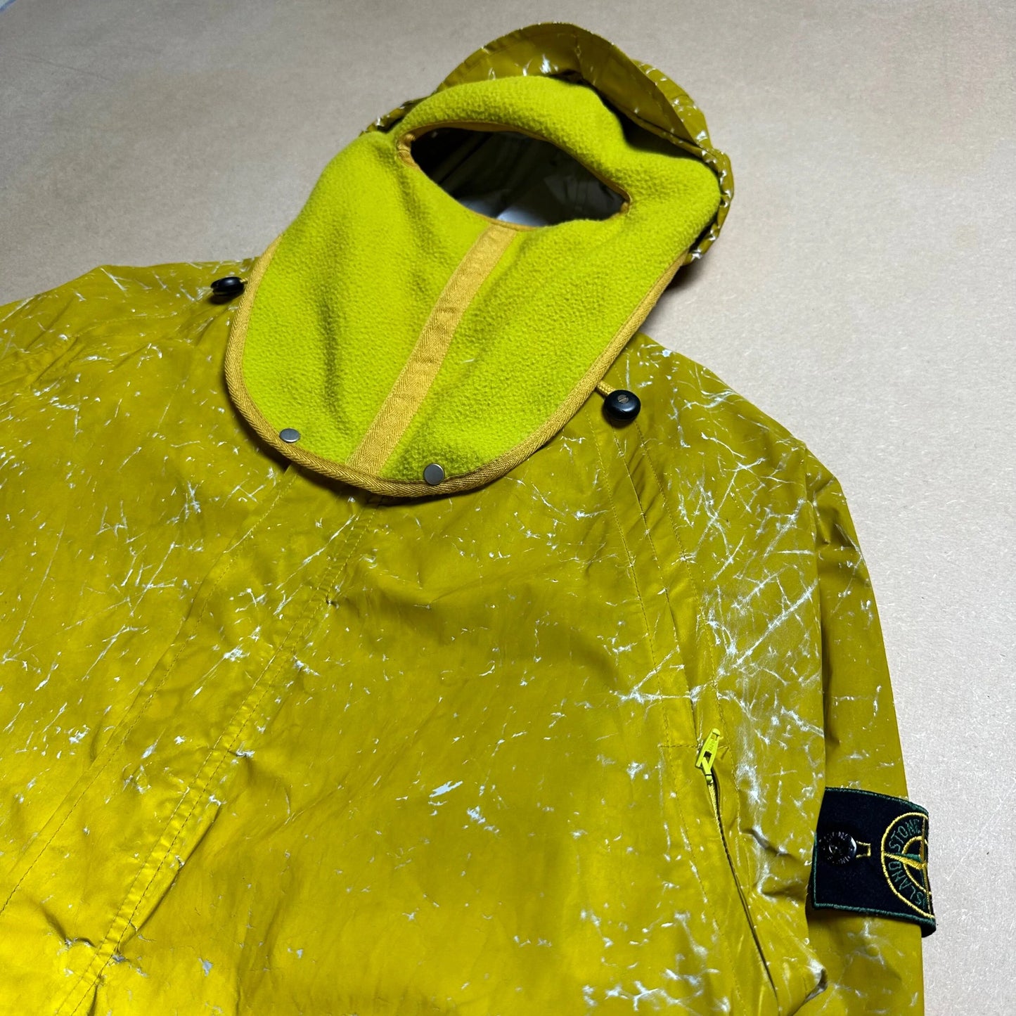 A/W 1993 Golden Yellow Balaclava Reflective Parka