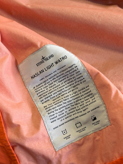 Stone Island SS/22 Naslan Light Watro Jacket XL | O/S, Bright Coral