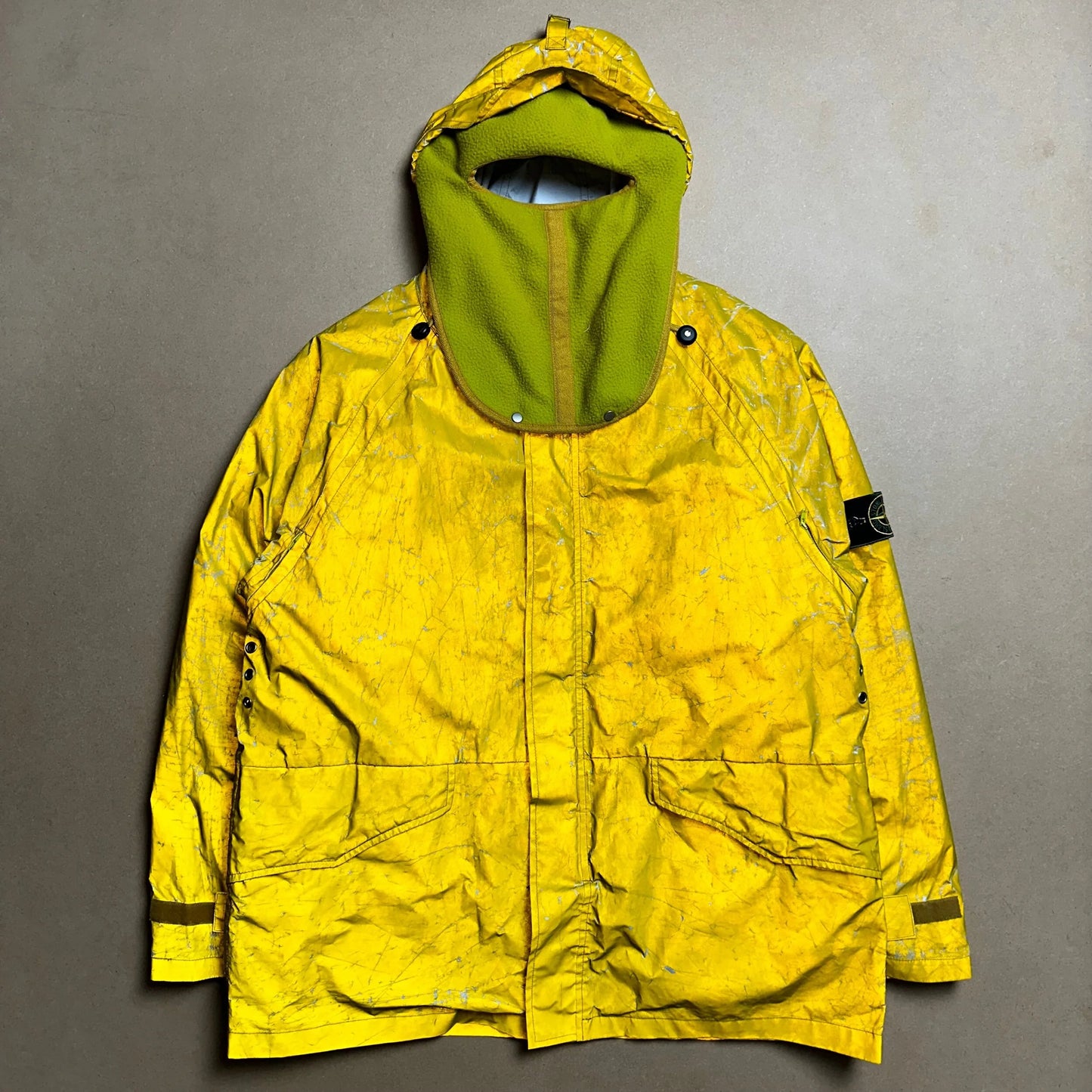 A/W 1993 Golden Yellow Balaclava Reflective Parka