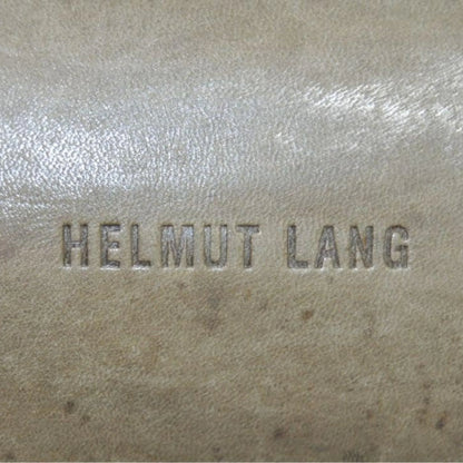 HELMUT LANG LEATHER BARREL BAG  (S)