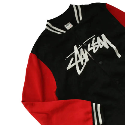 STUSSY BASEBALL JACKET  (L)  (L)