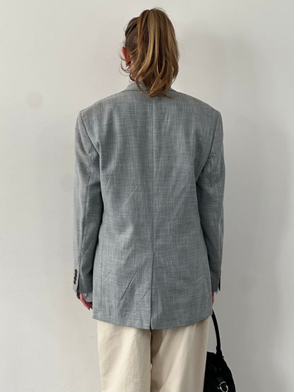 Rene Lezard x Loro Piana 1990s Single Breasted Blazer - L/XL
