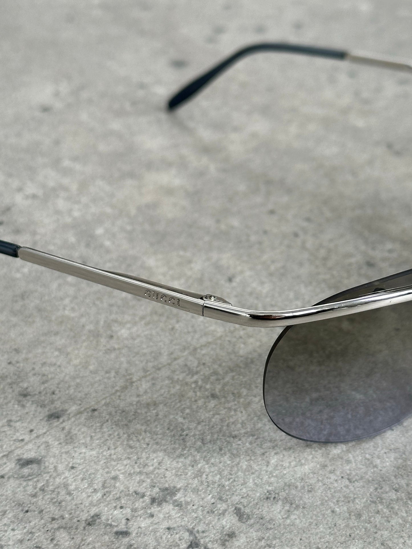 Gucci 2000s Rimless Sunglasses