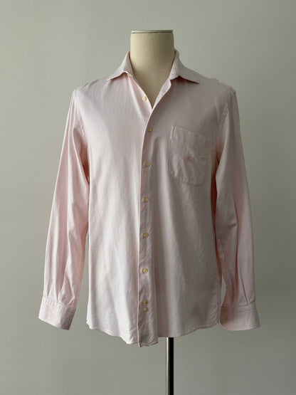 Burberry London 2000s Cotton Logo Shirt - M