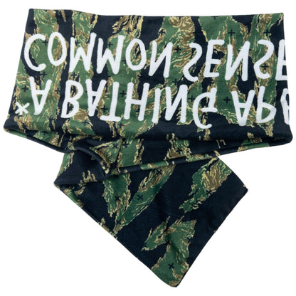 Vintage BAPE Common Sense Camo Scarf