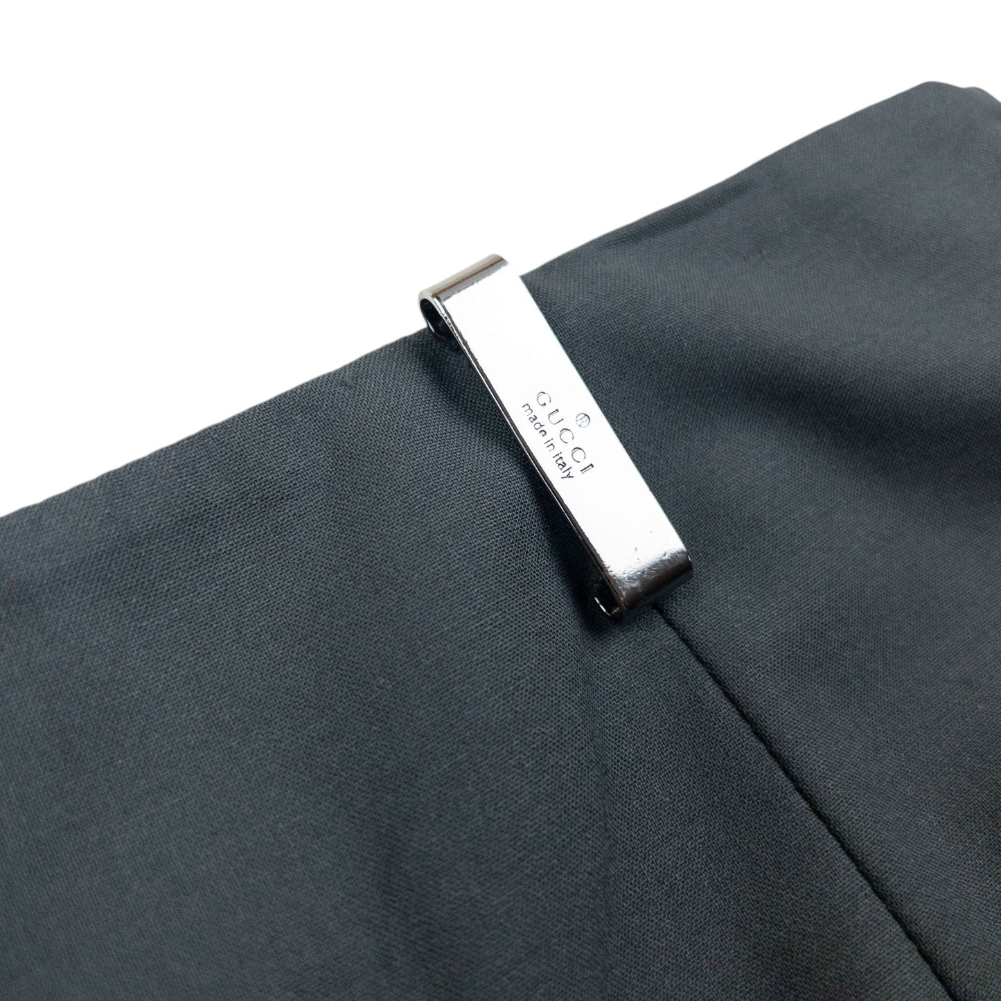 Vintage 90s Gucci By Tom Ford Wool Skirt Womens Size W28 | W28, Grey