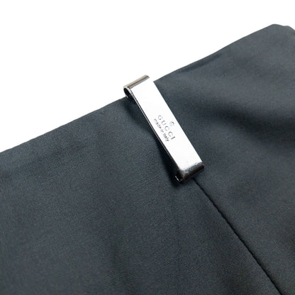 Vintage 90s Gucci By Tom Ford Wool Skirt Womens Size W28 | W28, Grey