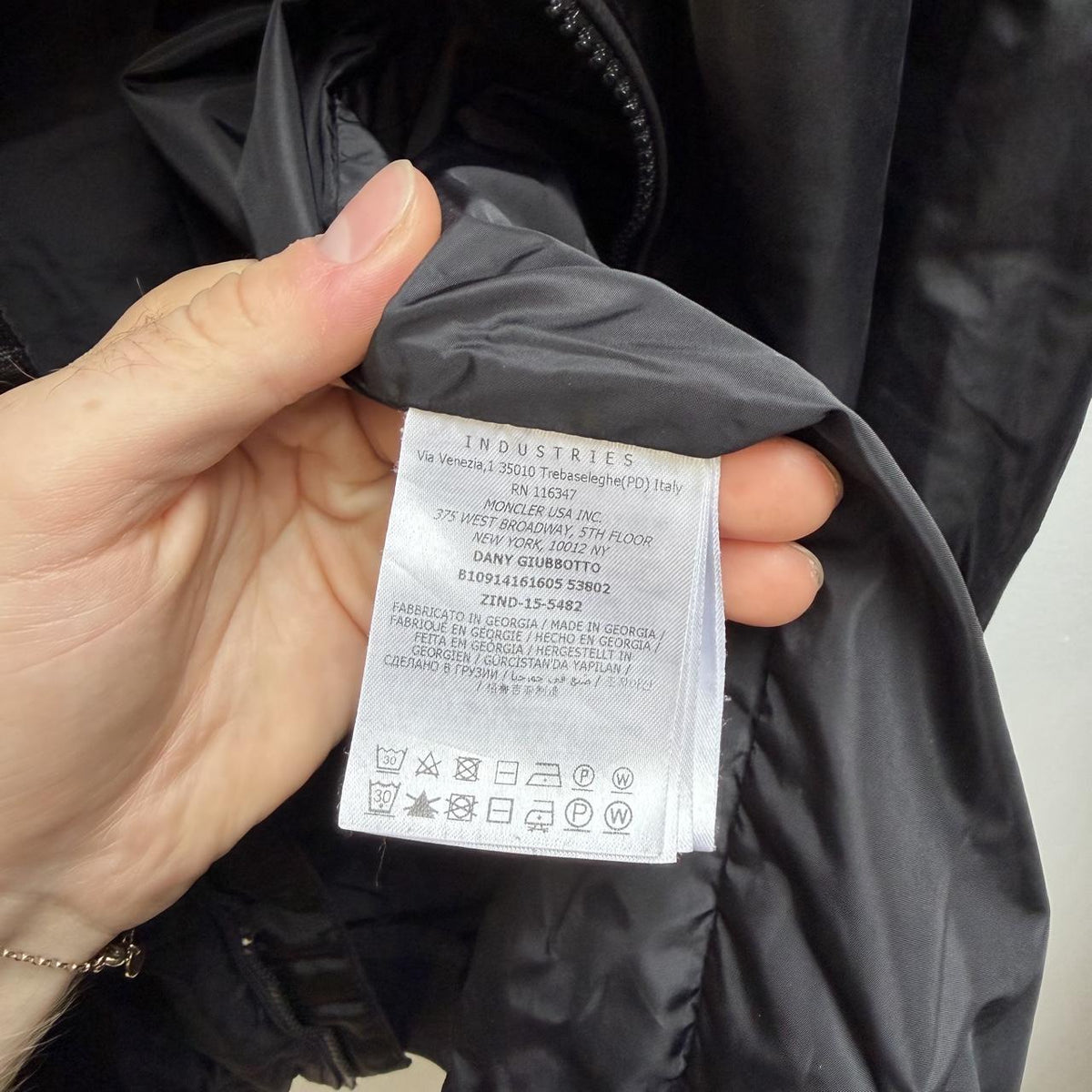 Moncler Lightweight Dany Jacket (L) | Large, Black