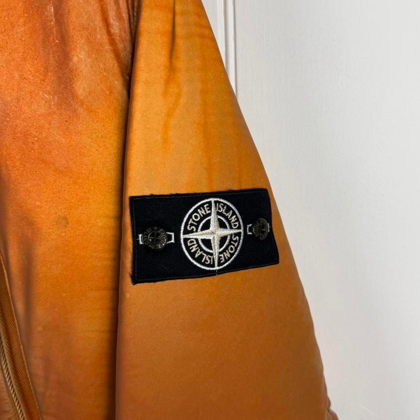 2012 Stone Island Liquid Reflective Jacket Bronze (L) | Large, Bronze