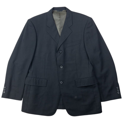 Vintage 90s Yohji Yamamoto A.A.R Jacket & Trousers Suit Set Size XS | XS, Black
