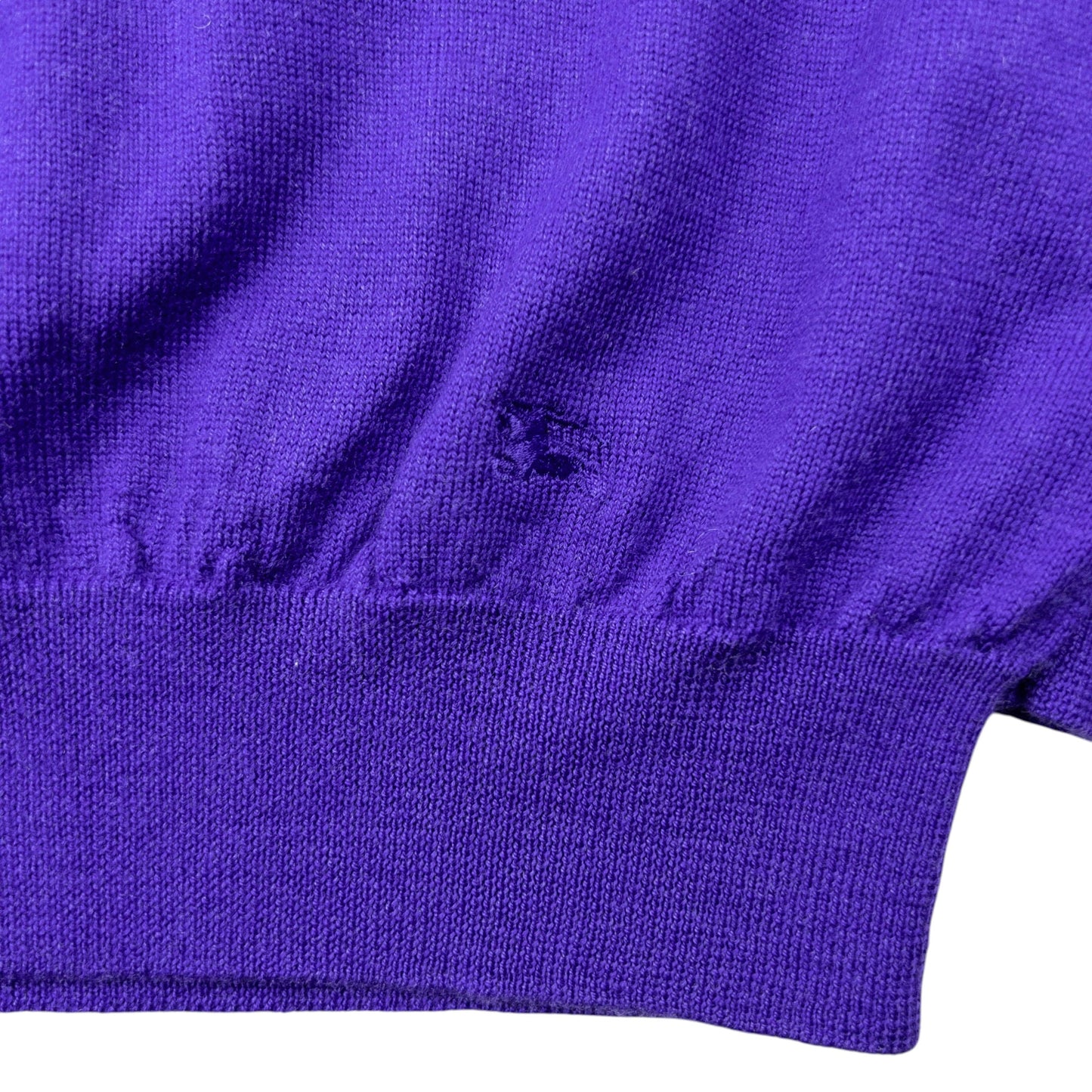 Vintage 2000s Burberry Jumper Size M | Medium, Purple