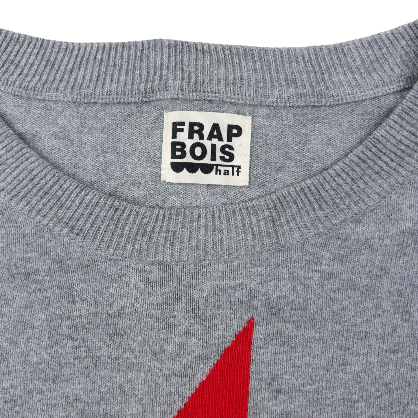Vintage 2000s Frapbois By Issey Miyake Lightning Bolt Jumper Size M | Medium, Grey