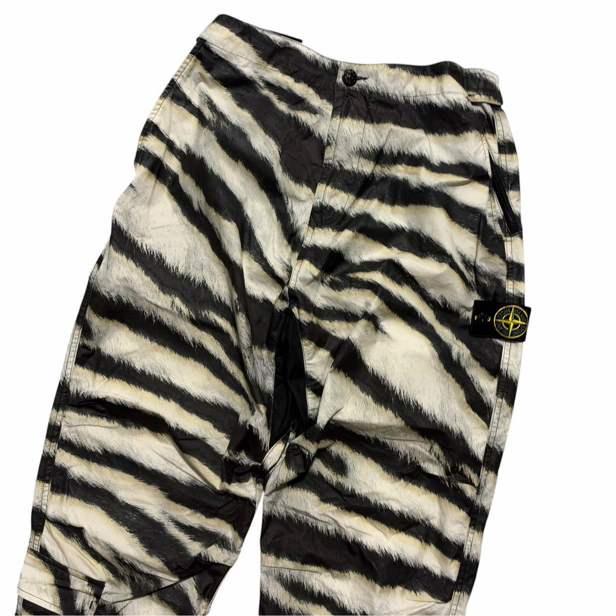 Stone Island Tiger Camo Cargo Bottoms | 34, Camo