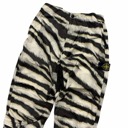 Stone Island Tiger Camo Cargo Bottoms | 34, Camo