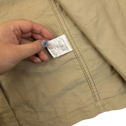 Vintage 90s Polo Ralph Lauren Button Up Jacket Size M | Medium, Beige
