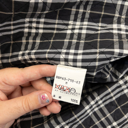 Vintage 2000s Burberry Nova Check Lined Jacket Size XS | XS, Red