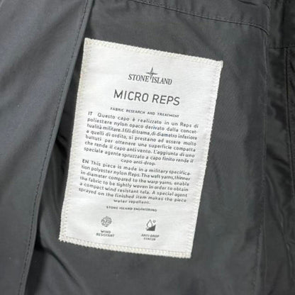 Stone Island Micro Reps Multi Pocket Parka Black (M) | Medium, Multicoloured