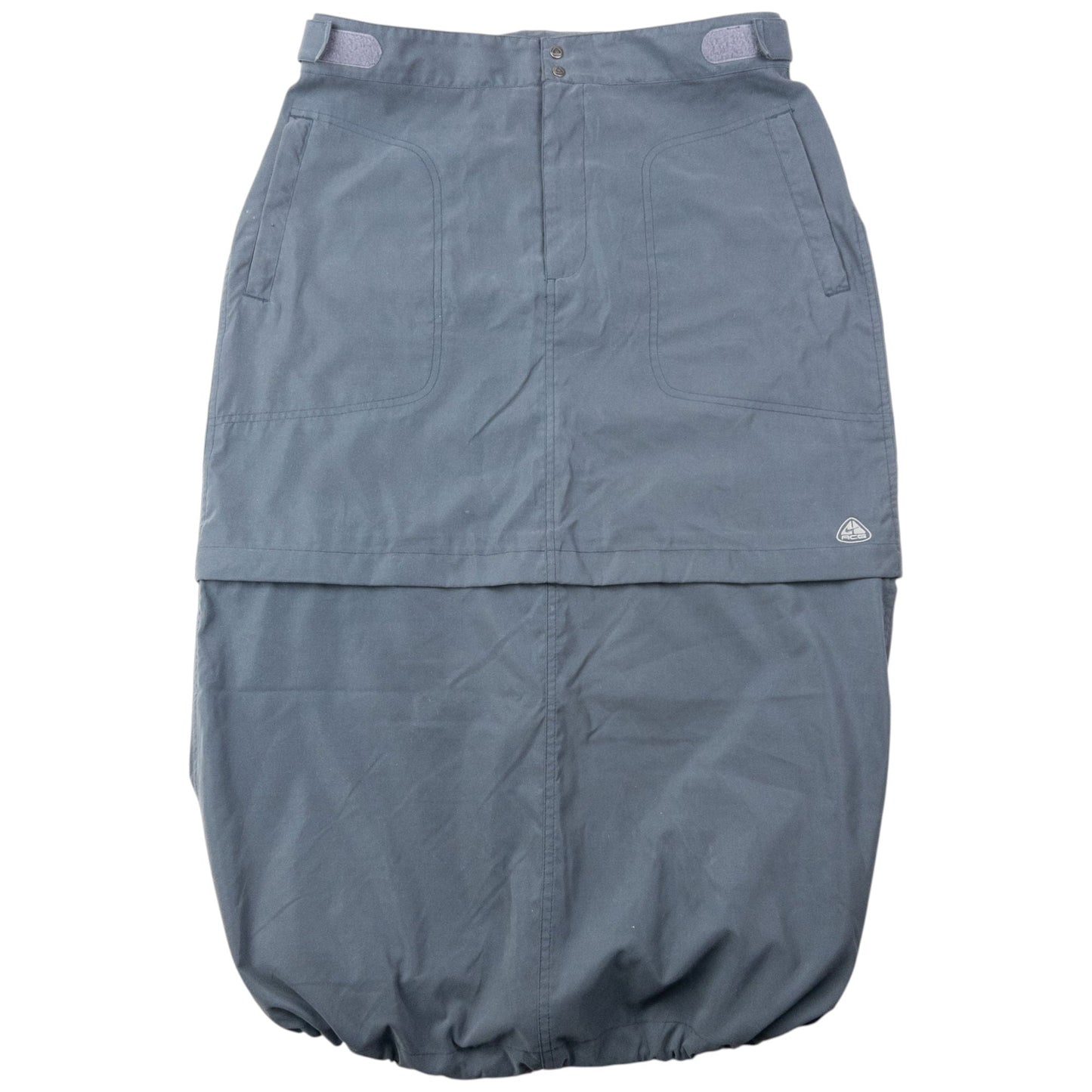 Vintage 2000s Nike ACG Zip Off Skirt Womens Size L | Large, Grey