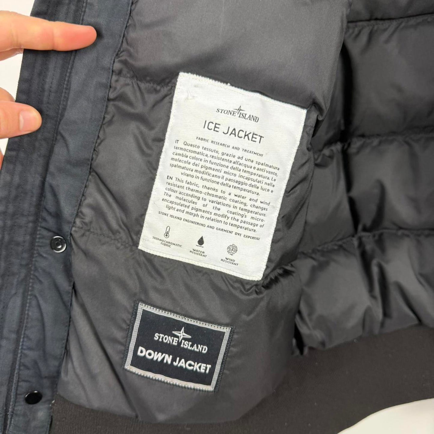 Stone Island Ice Bomber Jacket Brown (M) | Medium, Brown