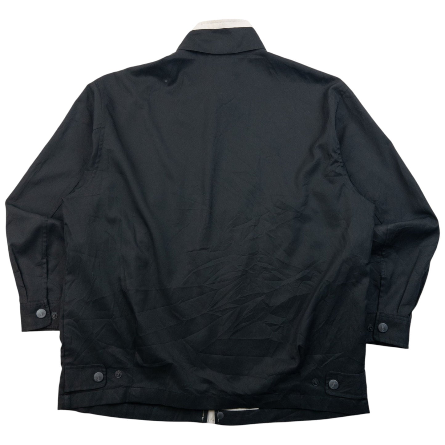 Vintage 90s YSL Yves Saint Laurent Harrington Jacket Size M | Medium, Black
