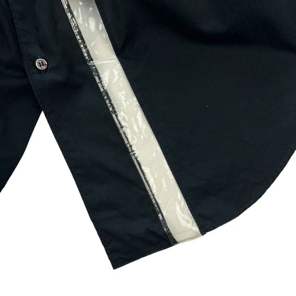 Vintage Comme Des Garcons HOMME Transparent Button Up Shirt Size XL