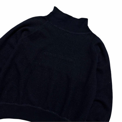 Stone Island 90's Spellout Pullover Jumper | Medium, Navy