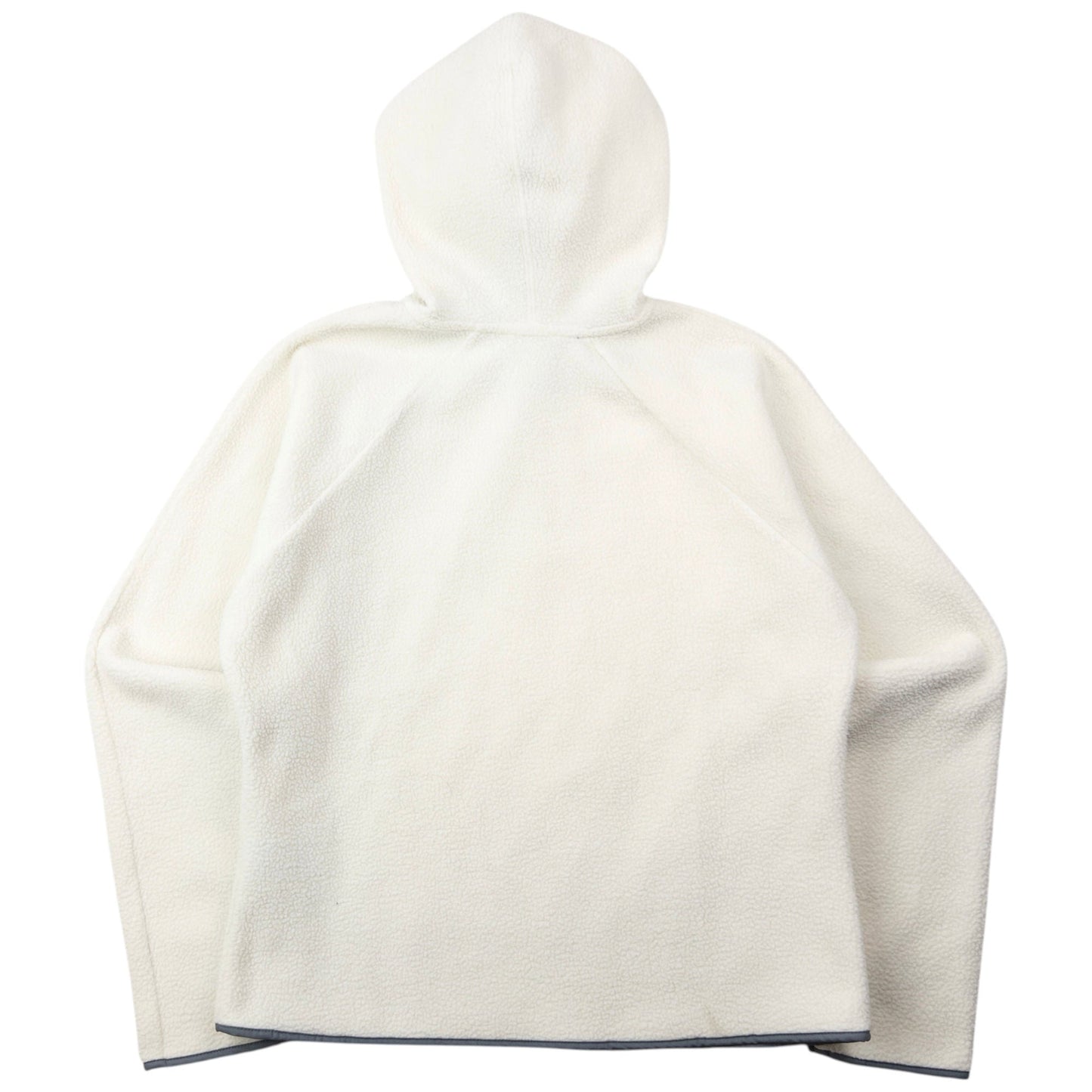 Vintage 2000s Nike Asymmetric Full Q Zip Fleece Hoodie Womens Size S | Small, Grey