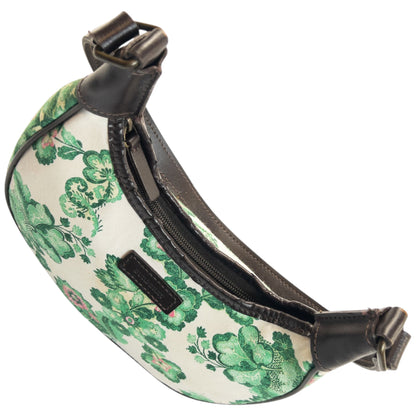 Vintage 2000s Burberry Floral Shoulder Bag | O/S, Green
