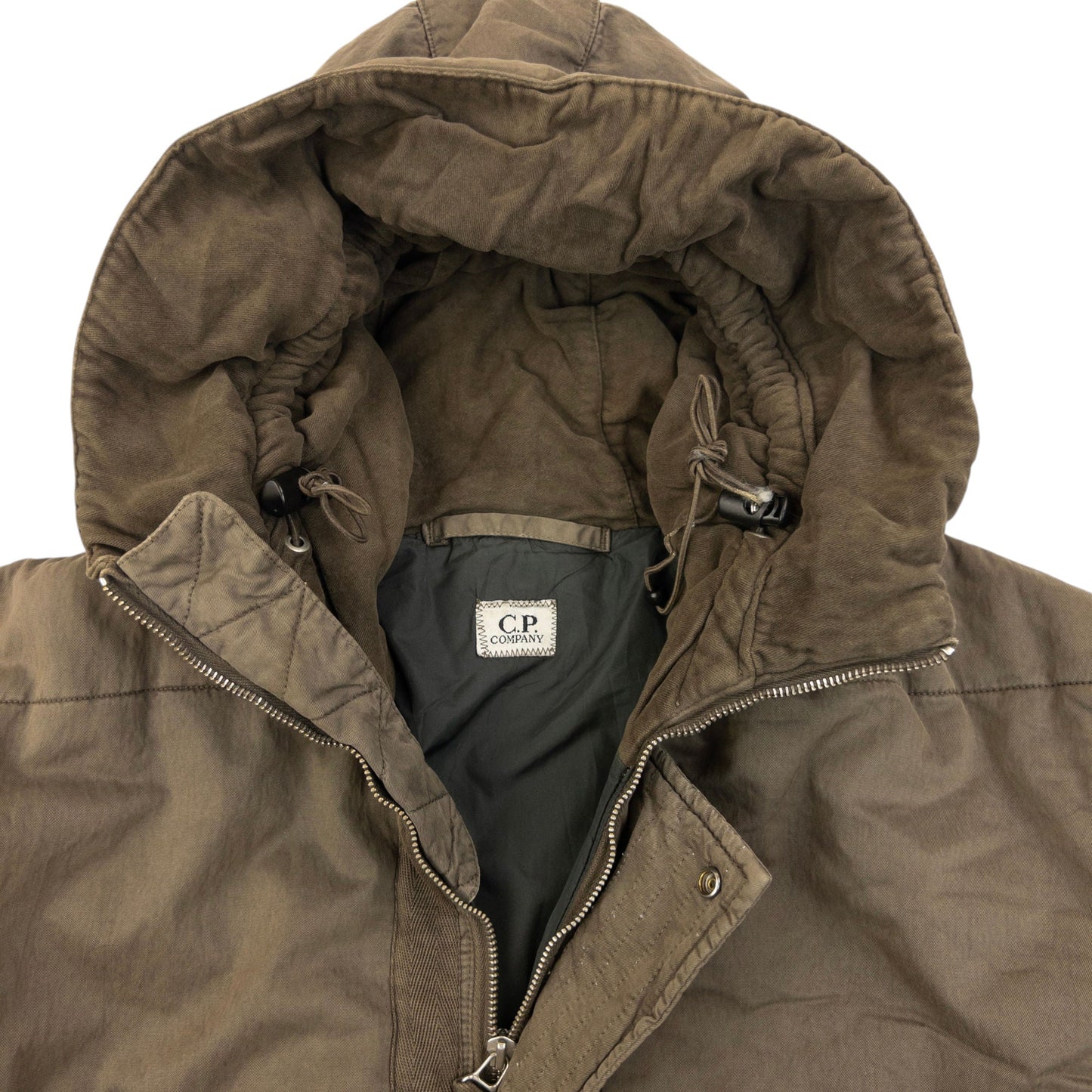 Vintage 2006 CP Company Padded Zip Up Jacket Size L | Large, Brown