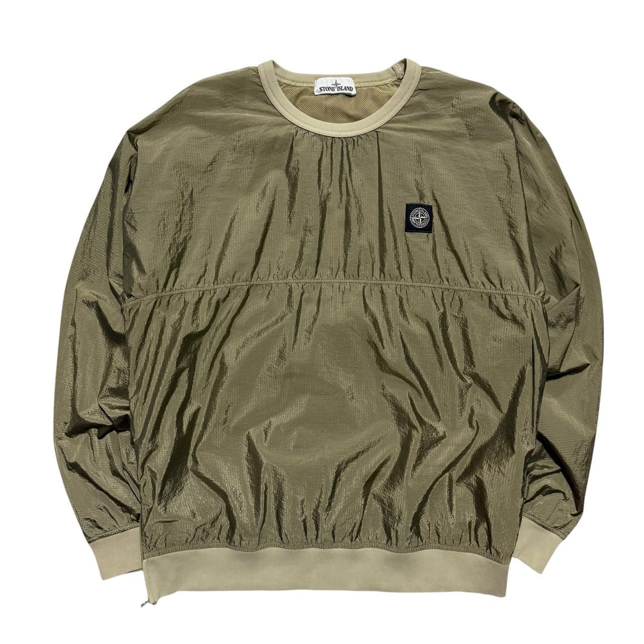 Stone Island Nylon Metal Pullover | XL, Olive
