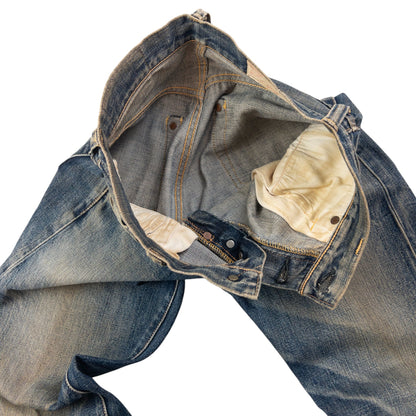 Vintage Evisu Gull Symbol Japanese Denim Jeans Size W27