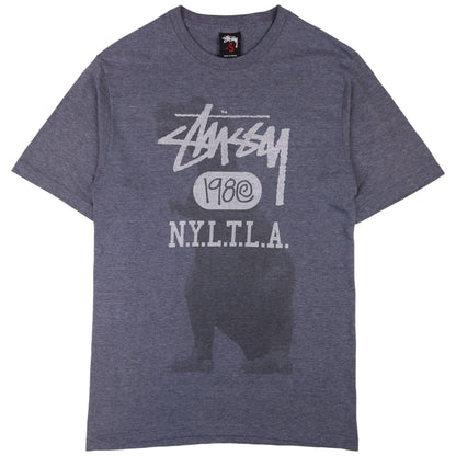 Vintage Stussy NYTLA Graphic T Shirt Size S