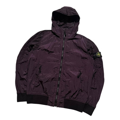 Stone Island Nylon Metal Watro Jacket | Large, Purple