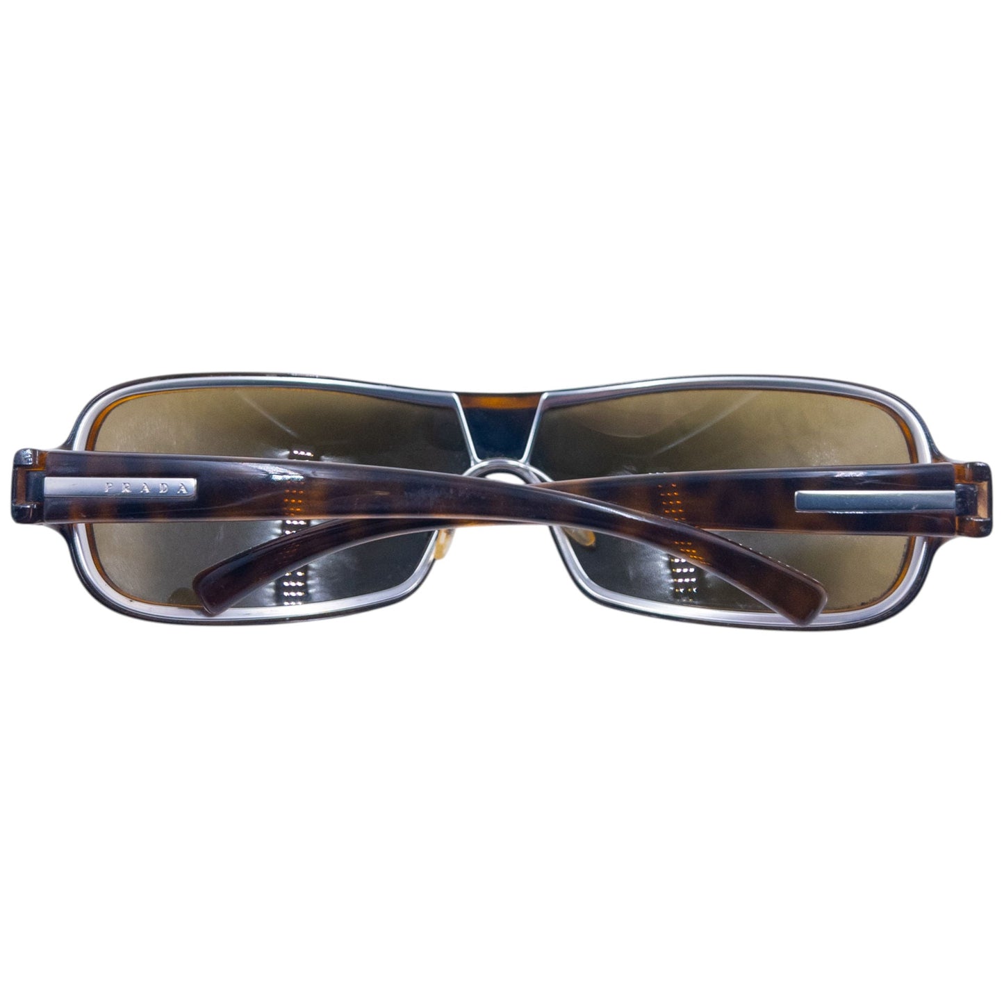 Vintage 2000s Prada Tortoise Shell Sunglasses | O/S, Brown