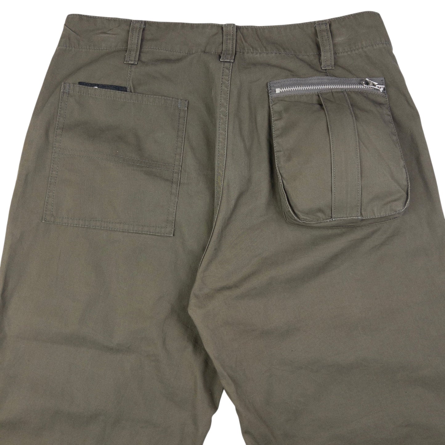 Vintage Good Enough Multi Zip Cargo Trousers Size W31